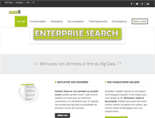 Tablet Screenshot of datafari.com